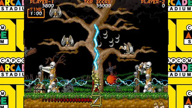 Capcom Arcade Stadium：Ghouls 'n Ghosts screenshot 2