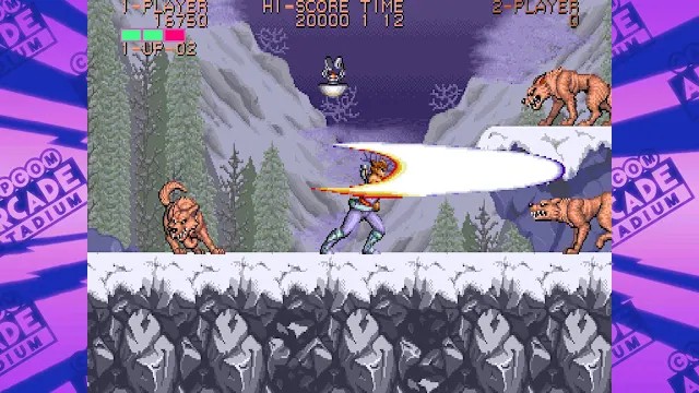 Capcom Arcade Stadium：STRIDER screenshot 3