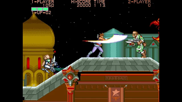 Capcom Arcade Stadium：STRIDER screenshot 1