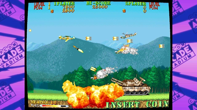Capcom Arcade Stadium：CARRIER AIR WING screenshot 3