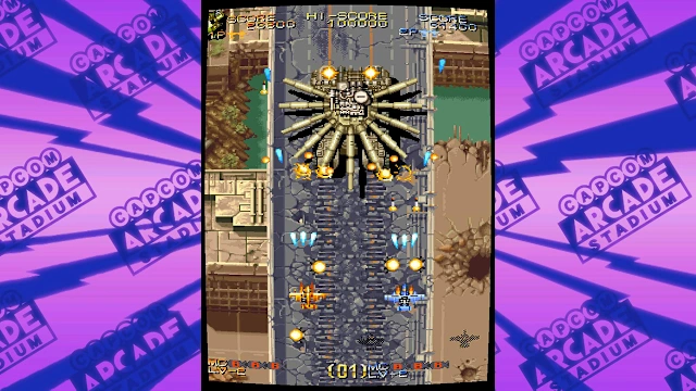 Capcom Arcade Stadium：VARTH - Operation Thunderstorm - screenshot 3