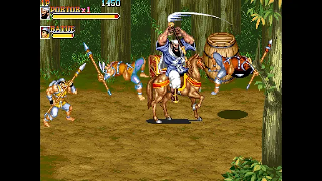 Capcom Arcade Stadium：WARRIORS OF FATE screenshot 1