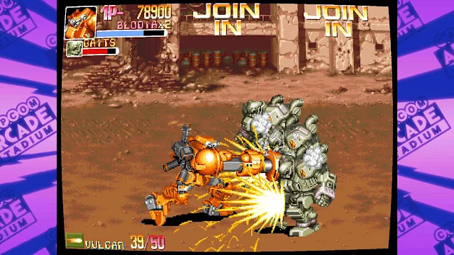 Capcom Arcade Stadium：Powered Gear - Strategic Variant Armor Equipment - screenshot 3
