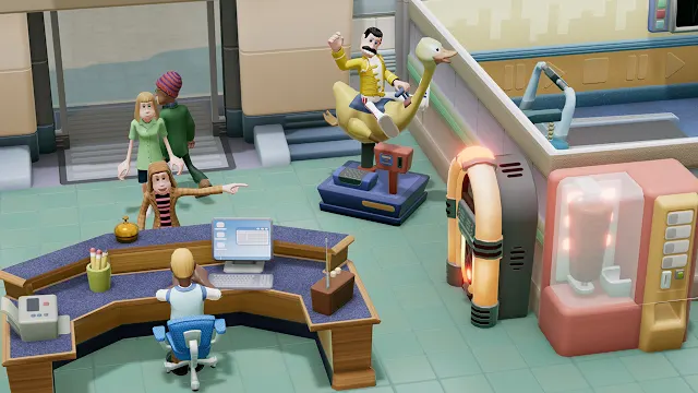 Two Point Hospital: Retro Items Pack screenshot 1