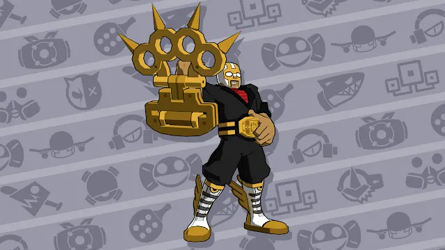 Shining-Gold Super Winner outfit for Nitro screenshot 5