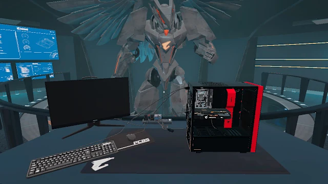 PC Building Simulator AORUS Workshop screenshot 1