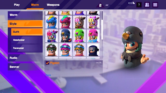 Worms Rumble - Legends Pack screenshot 0
