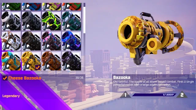 Worms Rumble - Armageddon Weapon Skin Pack screenshot 2