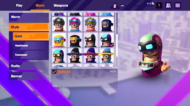 Worms Rumble - Action All-Stars Pack screenshot 0