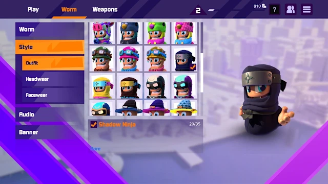 Worms Rumble - Action All-Stars Pack screenshot 1