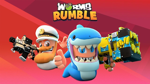 Worms Rumble - Captain & Shark Double Pack