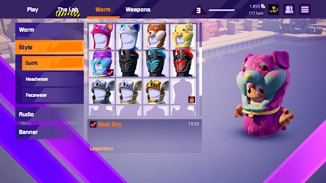 Worms Rumble - Cats & Dogs Double Pack screenshot 0