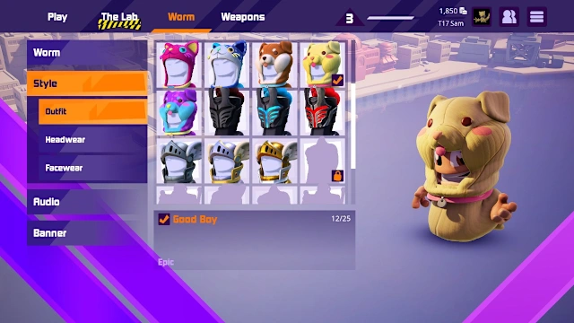 Worms Rumble - Cats & Dogs Double Pack screenshot 3