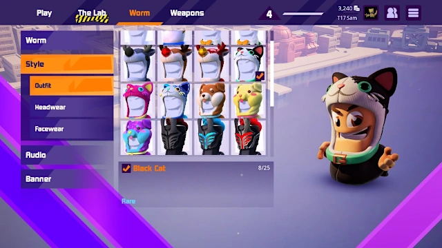 Worms Rumble - Cats & Dogs Double Pack screenshot 1