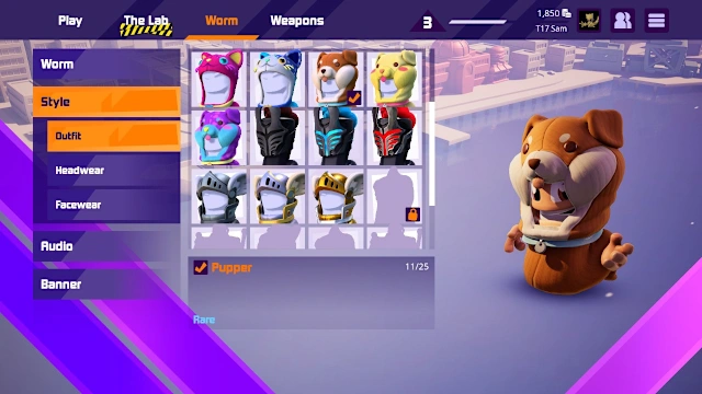 Worms Rumble - Cats & Dogs Double Pack screenshot 5