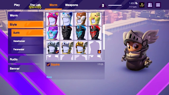 Worms Rumble - Honor & Death Pack screenshot 5