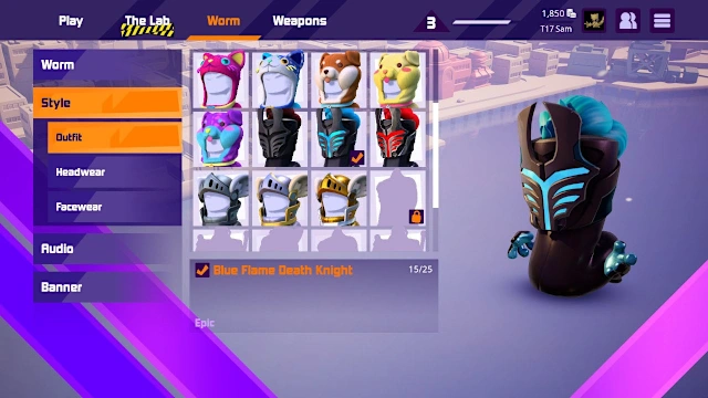 Worms Rumble - Honor & Death Pack screenshot 0