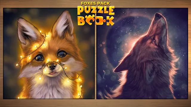 Puzzle Book: Foxes Pack screenshot 2