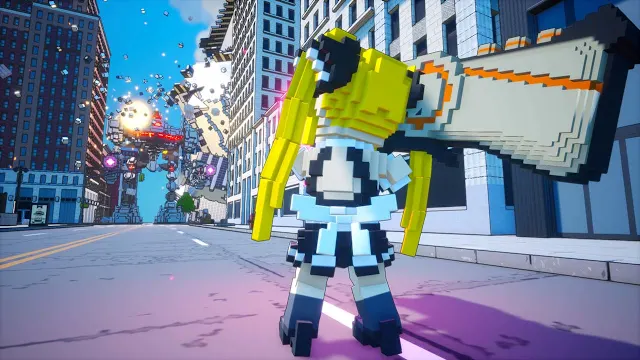 Hostess Mian from Dream Club, Giving the EDF a Try!? screenshot 2