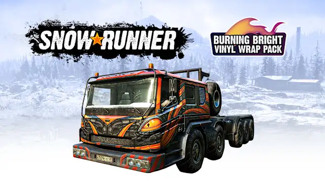 SnowRunner - Burning Bright Vinyl Wrap Pack