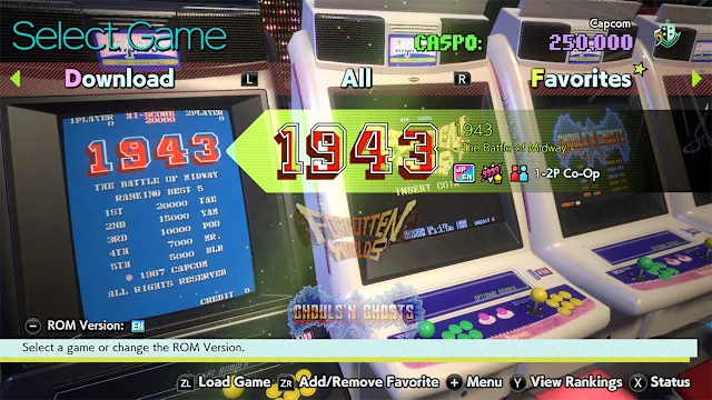 Capcom Arcade Stadium: Invincibility screenshot 3