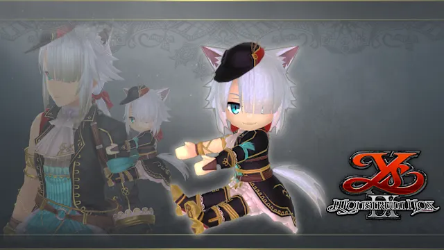 Ys IX: Monstrum Nox Ride-Along White Cat