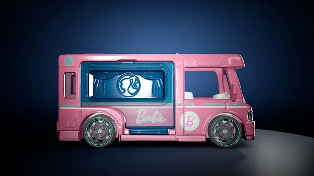 HOT WHEELS™ - Barbie™ Dream Camper™ screenshot 1