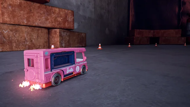 HOT WHEELS™ - Barbie™ Dream Camper™ screenshot 2