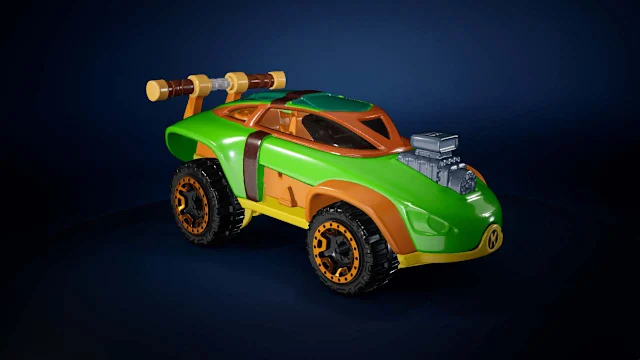 HOT WHEELS™ - TMNT Michelangelo screenshot 0