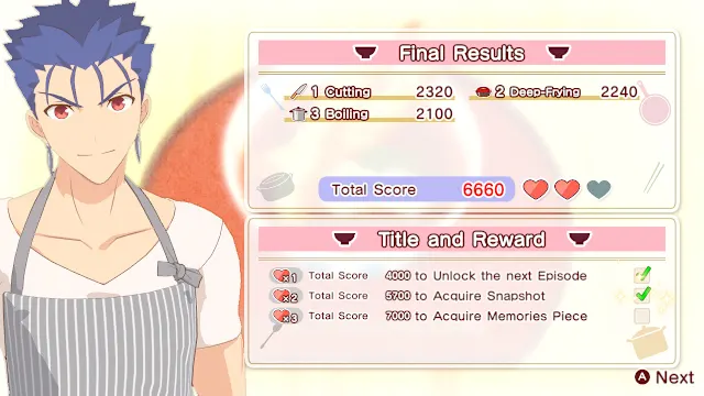 Everyday♪ Today's MENU for EMIYA Family Lancer Scenario Pack screenshot 5