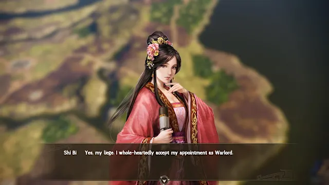 KT's ROMANCE OF THE THREE KINGDOMS Series App Officer CG Set screenshot 2