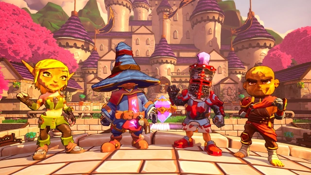 Original Hero Paper Masks for Dungeon Defenders: Awakened screenshot 0
