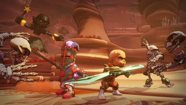 Original Hero Paper Masks for Dungeon Defenders: Awakened screenshot 2