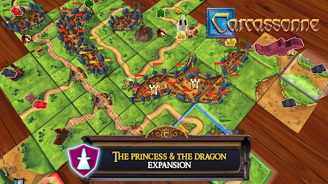 Carcassonne - The Princess and The Dragon