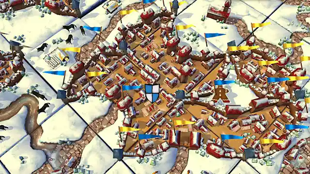 Carcassonne - Winter & Gingerbread Man screenshot 2