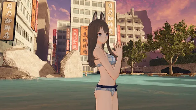 Yuki, Shiho & Mio Costumes - Beachside Puppies screenshot 1
