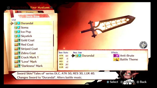 Deco Item: Durandal screenshot 0