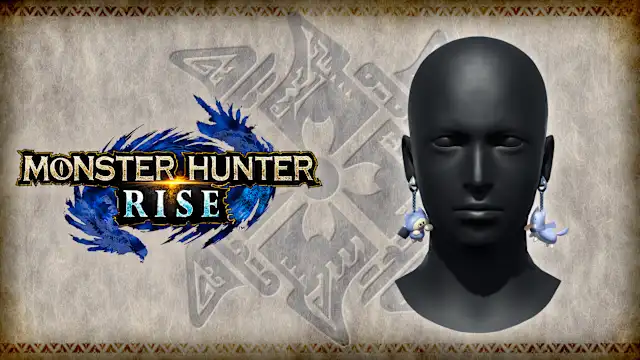 "Woofpurr Earrings" Hunter layered armor piece