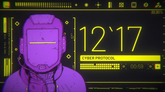 Cyber Clock screenshot 1