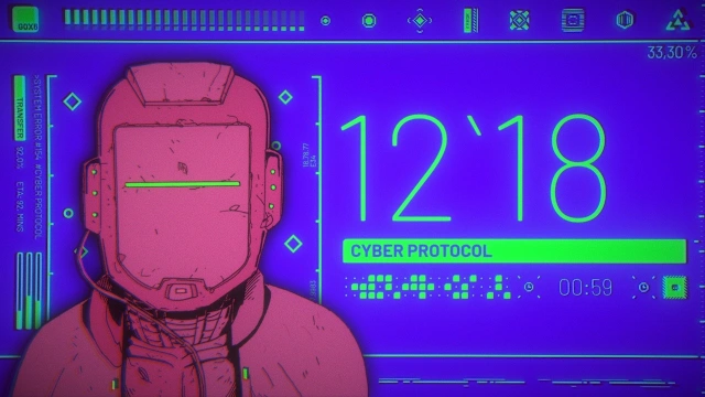 Cyber Clock screenshot 0