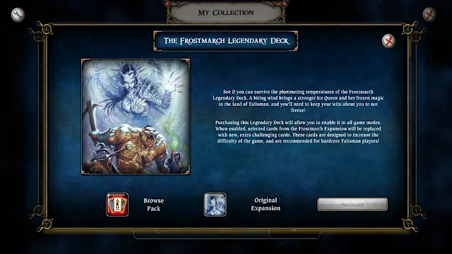 The Frostmarch Expansion: Legendary Deck screenshot 0