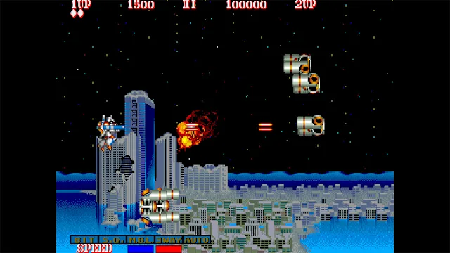 Capcom Arcade 2nd Stadium: Hyper Dyne Side Arms screenshot 1