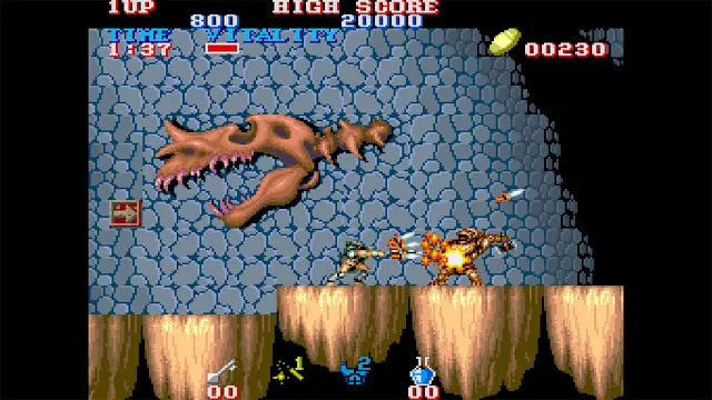 Capcom Arcade 2nd Stadium: Black Tiger screenshot 1
