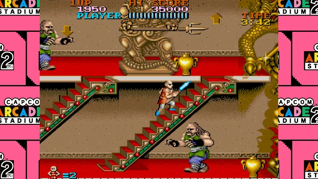 Capcom Arcade 2nd Stadium: Tiger Road screenshot 2