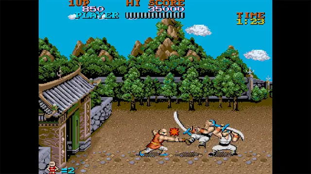 Capcom Arcade 2nd Stadium: Tiger Road screenshot 1