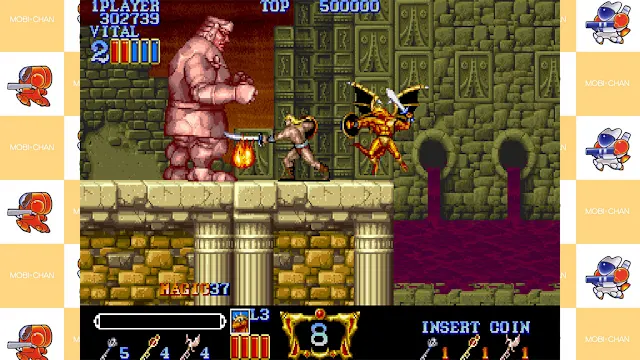 Capcom Arcade 2nd Stadium: A.K.A Magic Sword screenshot 3
