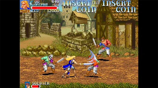 Capcom Arcade 2nd Stadium: A.K.A Knights of the Round screenshot 1