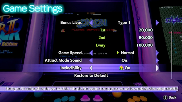 Capcom Arcade 2nd Stadium: Invincibility screenshot 0