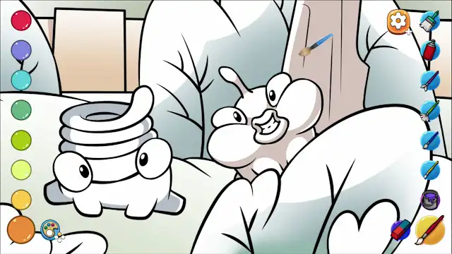 Om Nom: Sweet Coloring Pages screenshot 4