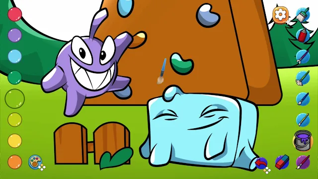 Om Nom: Sweet Coloring Pages screenshot 2
